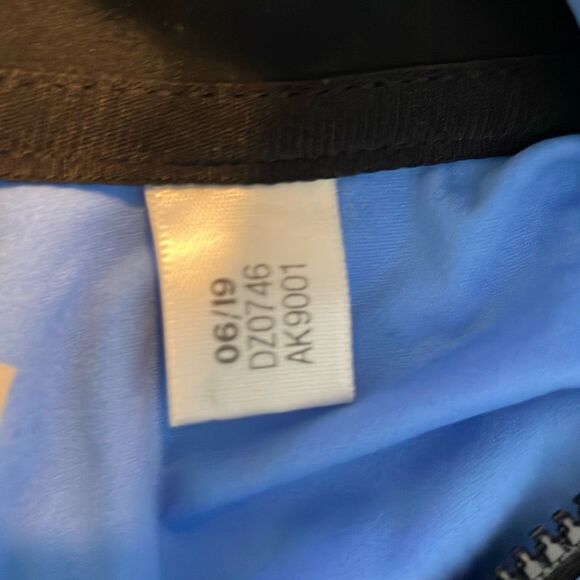 adidas Terrex Outdoor Xperior Jacket Real Blue Carbon Black Full Zip Softshell S - Picture 9 of 14